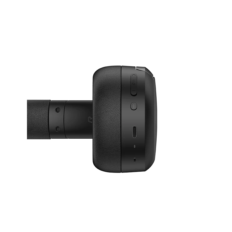 Edifier W830NB austiņas ar Bluetooth savienojumu, pāri ausīm, ar mikrofonu, trokšņu slāpēšanu, bezvadu, melnas