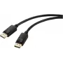 Renkforce DisplayPort savienojuma kabelis DisplayPort spraudnis, DisplayPort spraudnis 2,00 m melns DisplayPort kabelis (RF-5771514)