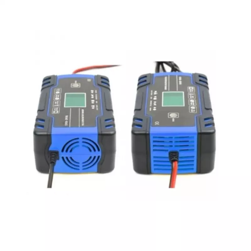 Extralink | Automātiskais lādētājs | 12/24V 8A akumulatoram, zils
