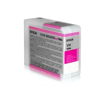 Epson Singlepack Vivid fuksīna T580A00, Spilgti fuksīns, Pigmenta tinte, 80 ml, 1 gab.
