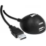 USB 2.0 galddatora pagarinātāja kabelis, 1,5 m Ideāli piemērots USB atmiņas kartes u.c. pievienošanai (17000161)