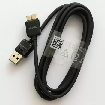 Samsung ET-DQ11Y1BE USB kabelis, melns