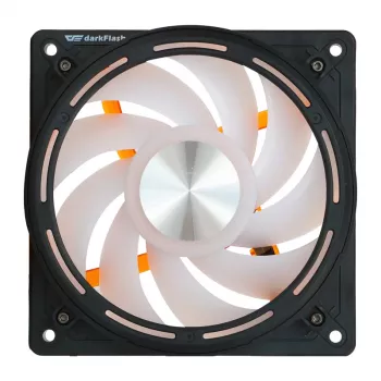 Darkflash DE8 dzesēšanas ventilators (melns)