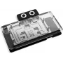 Alphacool Core RX 9070 XT Steel Legend GPU ūdens bloks ar aizsargplāksni