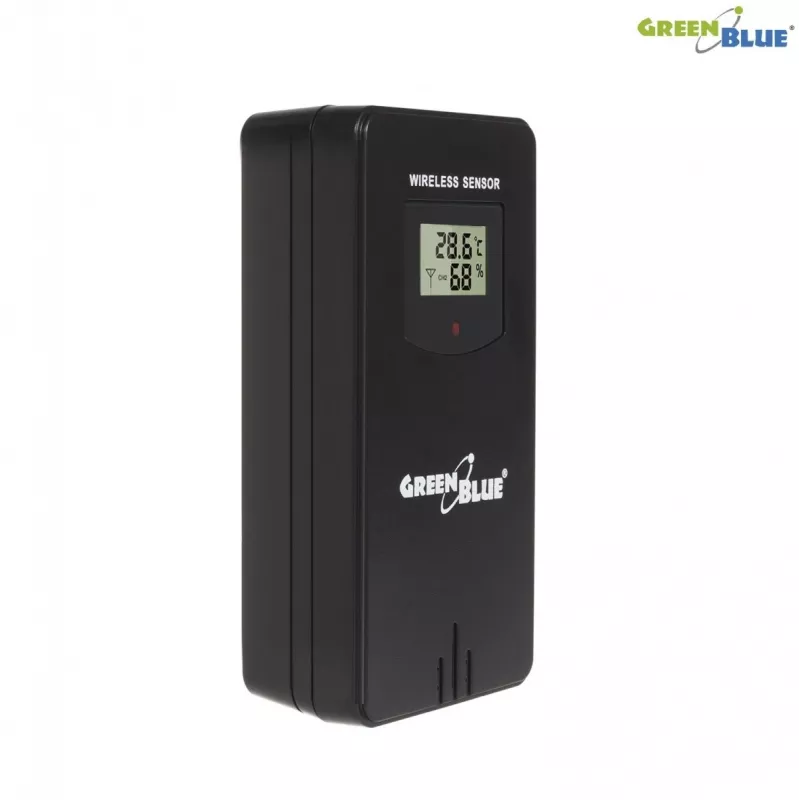 Greenblue 46003 Melns LCD bateriju Wi-Fi