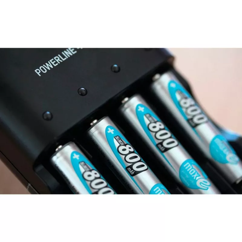 1x4 Ansmann maxE NiMH uzlādējamās baterijas Micro AAA 800 mAh 5035042