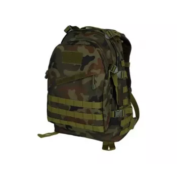 Takiskā mugursoma GFC GFT 3-Day Assault Pack wz.93 Forest Panther — 20 L, neilons, krūšu siksna, jostasvieta