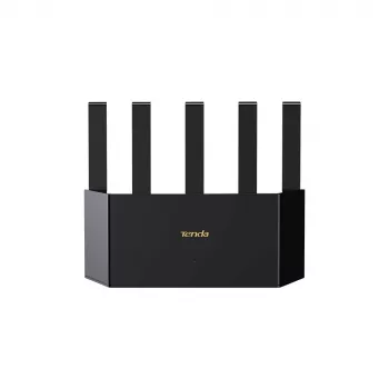 Tenda TX2L Pro bezvadu maršrutētājs Gigabit Ethernet divjoslu (2.4 GHz / 5 GHz) Melns
