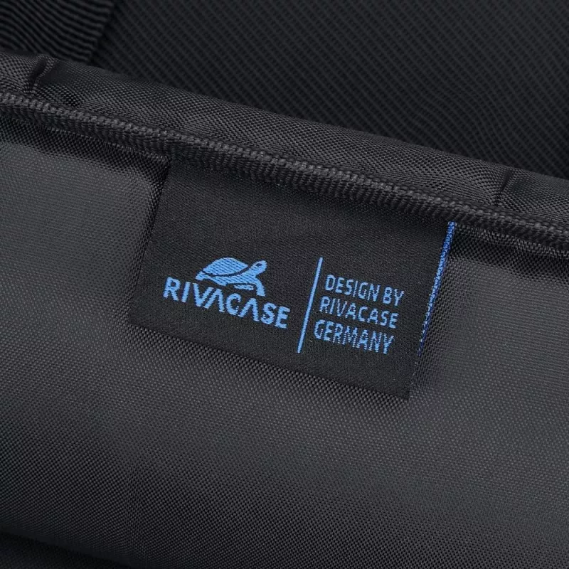 Portfelis Rivacase 8036 40,6 cm 16 collu Melns Pārnēsāšanas rokturis Plecu siksna