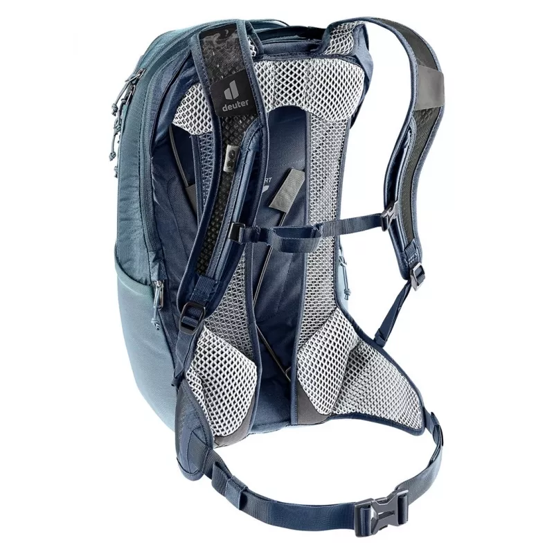 Deuter Race Air 14+3 14 L zila unisex mugursoma riteņbraukšanai un alpīnismam