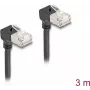 Tīkla kabelis DeLOCK RJ45 Cat.6A 3m Melns