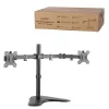 Monitora stiprinājums LogiLink BP0045 81,3 cm (32 collas) Galda Melns Nerūsējošais tērauds
