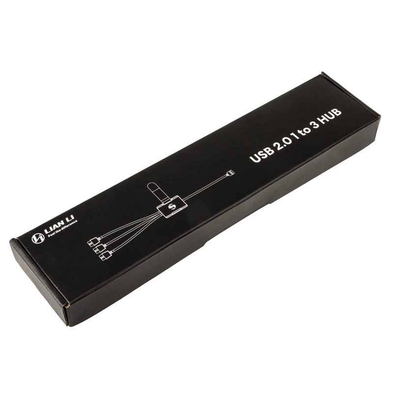USB centrmezgls Lian Li PW-U2HB — 3x USB-A 2.0 pieslēgvietas