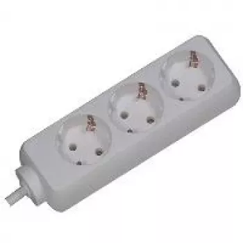 Strāvas pagarinātājs Bachmann 3x Schuko H05VV-F 3G 1.50mm² 16A/3680W 3m