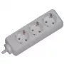 Strāvas pagarinātājs Bachmann 3x Schuko H05VV-F 3G 1.50mm² 16A/3680W 3m