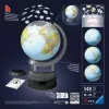 Ravensburger 3D puzzle globuss ar gaismu