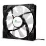 INTER-TECH Argus L-12025 120 mm korpusa ventilators - melns