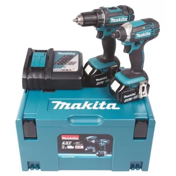 Makita bezvada urbjmašīnu komplekts, 18V, DLX2127MJ