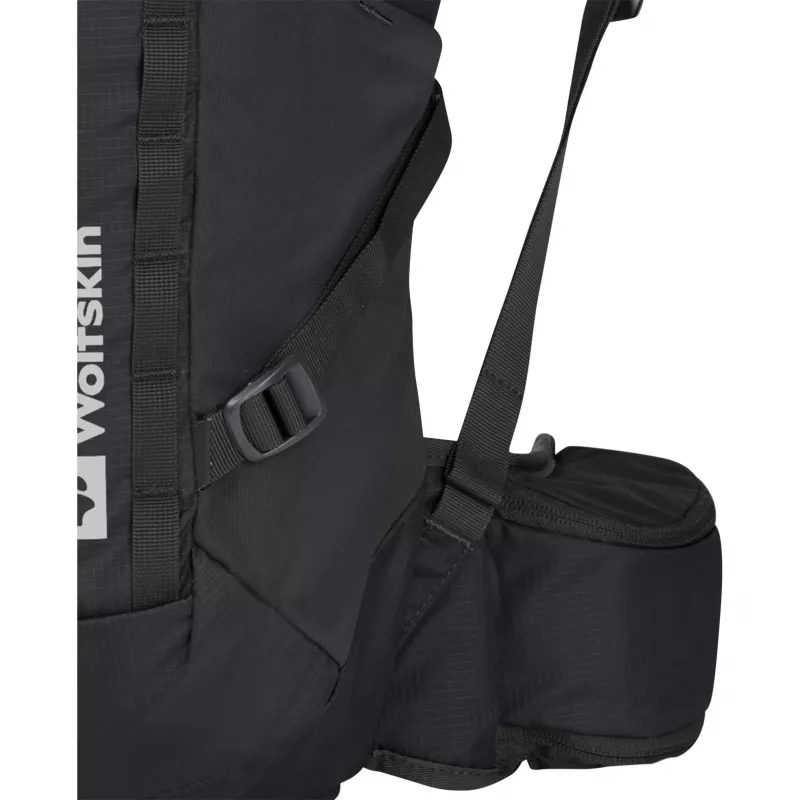 Jack Wolfskin Cyrox Shape 30 S-L mugursoma - melna, 30 L