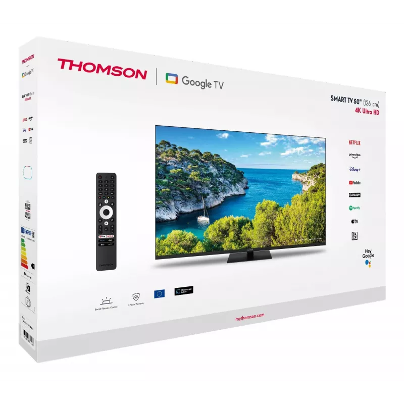 Televizors|THOMSON|43 |4K Ultra HD|3840 x 2160 pikseļi|Plakans|16:9|LCD|43UG5C14