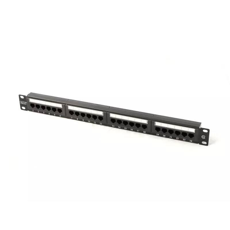 Plākšņu panelis 1U Digitus DN-91524U-1