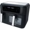 Dubultā gaisa cepeškrāsns HF 9500 DUO (melna, 2400 W, 2 grozi 6 l + 3,5 l)
