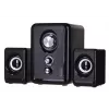 DEFENDER skaļrunis V11 11 W vadu 2.1 galda satelīta skaļruņi, USB 5 V, melns