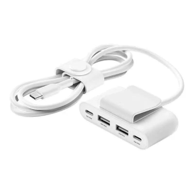 USB Type-C centrmezgls Belkin BUZ001bt2MWHB7 2m Balts