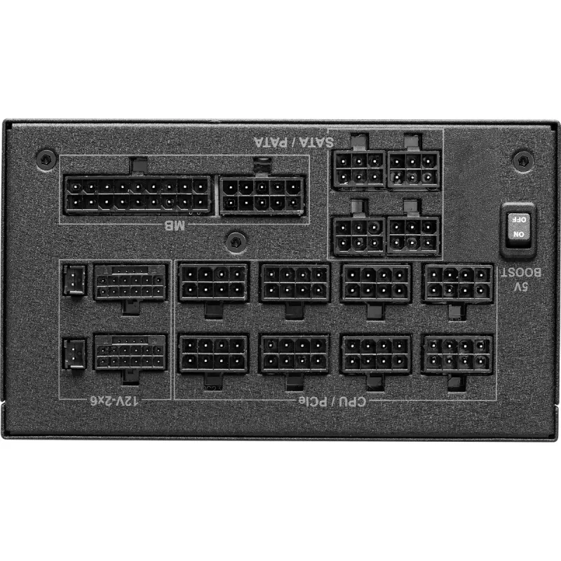 Barošanas bloks ASROCK Taichi TC-1300T 1300 W 20+4 pin ATX 80 PLUS Titanium, melns, 135 mm ventilators