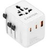 CANYON ceļojumu adapteris OnTour 20 EU/UK/US/AUS 20W Balts