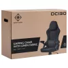 Deltaco DC130 Spēļu krēsls Soft Woven Mesh melns (GAM-180)