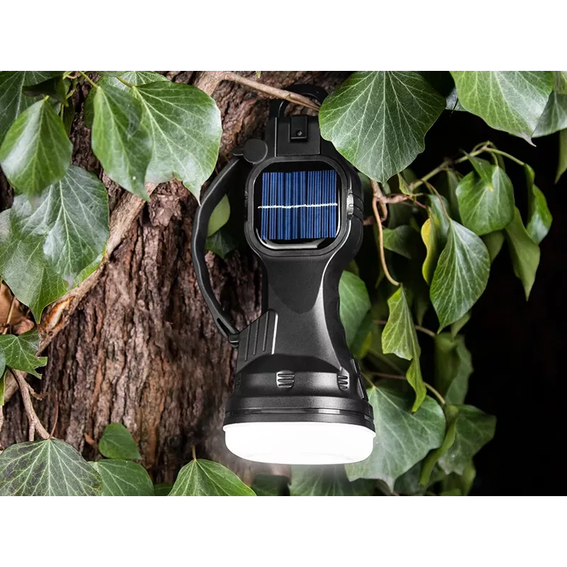 Lukturis TRACER Camping Torch 47140 ar saules uzlādi, ūdensnecaurlaidīgs