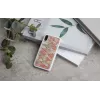 Viedtālruņa maciņš iKins iPhone XS / XS Max dimanta baltā krāsā aizsargpārvalks