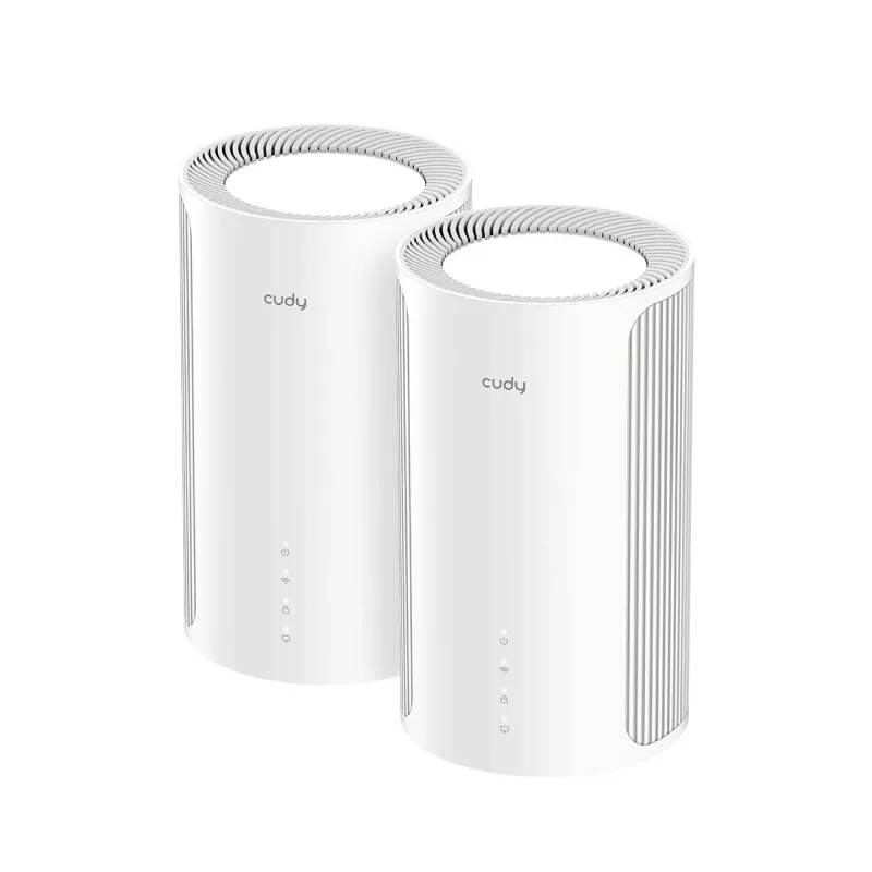 Cudy M11000 Tri-band (2.4 GHz / 5 GHz / 6 GHz) Wi-Fi 7 (802.11be) balts 4 iekšējās antenas