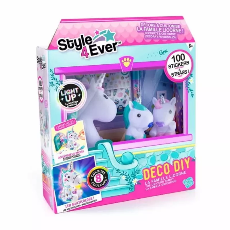 Canal Toys amatniecības komplekts The Unicorn Family Light Up (OFG287)