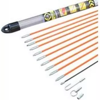 Stieņu komplekts c.k tools T5410 – 10 × 1 m stieņi ar piederumiem