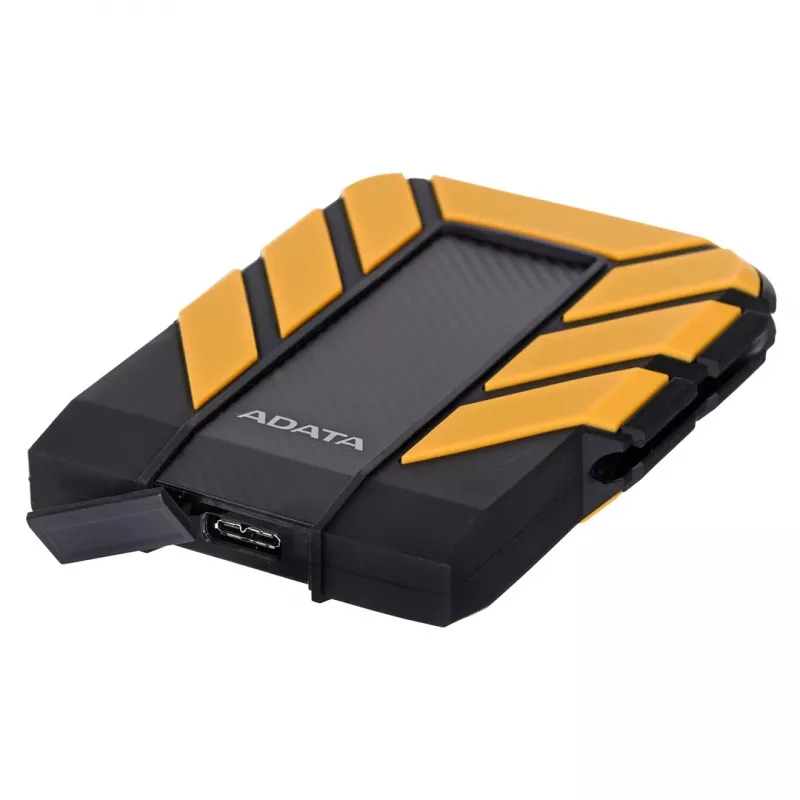 ADATA HD710 Pro ārējais cietais disks 2 TB 2,5 collu Micro-USB B 3.2 Gen 1 (3.1 Gen 1) Melns, Dzeltens
