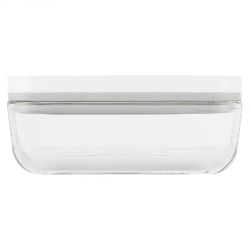 Pārtikas uzglabāšanas trauks ZWILLING 36803-100-0 taisnstūrveida stikla 0,35 L, pelēks, hermētisks, kraujams viens virs otra