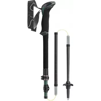 Leki TR Makalu FX regulējami trekinga nūjas 110–130 cm, zaļa