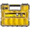 Stanley 1-97-519 sīkdaļu/instrumentu kaste Melna, Caurspīdīga, Dzeltena