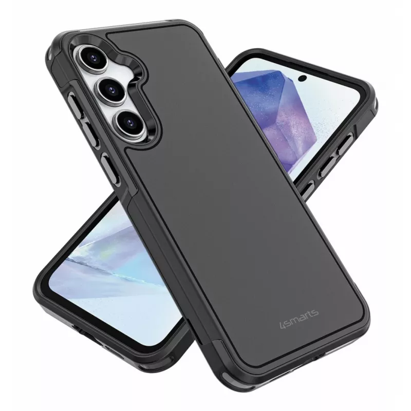Cover 4smarts Galaxy A55 16,8 cm (6,6 collas) Melns