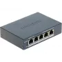 Hikvision DS-3E1505P-EI/M tīkla komutators, pārvaldāms, Gigabit Ethernet (10/100/1000), barošana caur Ethernet (PoE), pelēks