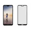 Rūdīta stikla pilnas līmēšanas ekrāna aizsargs Tellur Huawei P20 Lite — saderīgs ar maciņiem, melns