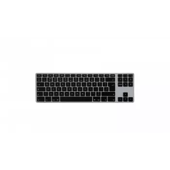 Tastatūra alumīnija Mac Tenkeyless RGB Space Gray
