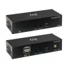 Eaton Tripp Lite Series USB-C uz HDMI pa Cat6 pagarinātāja komplekts ar KVM atbalstu, 4K 60Hz, 4:4:4, raidītājs/uztvērējs, USB, PoC, HDCP 2.2, līdz 230 pēdām, TAA - Video paplašinājums