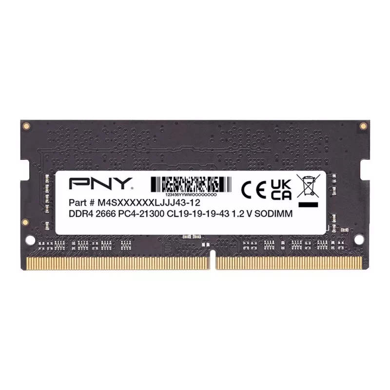 Atmiņa PNY DDR4 SO-DIMM 8GB 2666