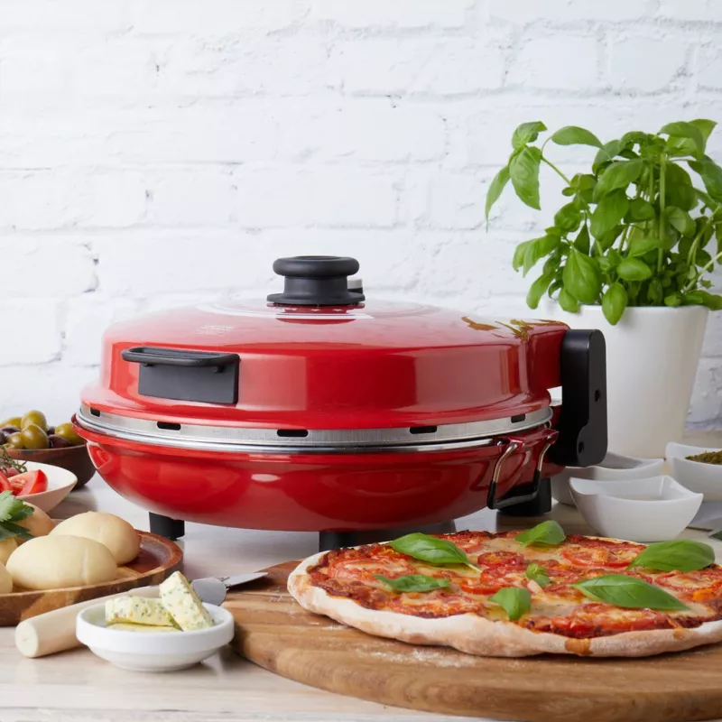 Picu automāts Petra PT5666VDE Bella Pizza 1200W ar nepiedegošu virsmu, galda picu krāsns