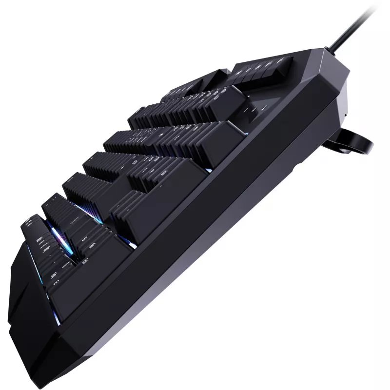 Klaviatūra SPEEDLINK LUDICIUM Spēļu USB QWERTZ Vācu Melna