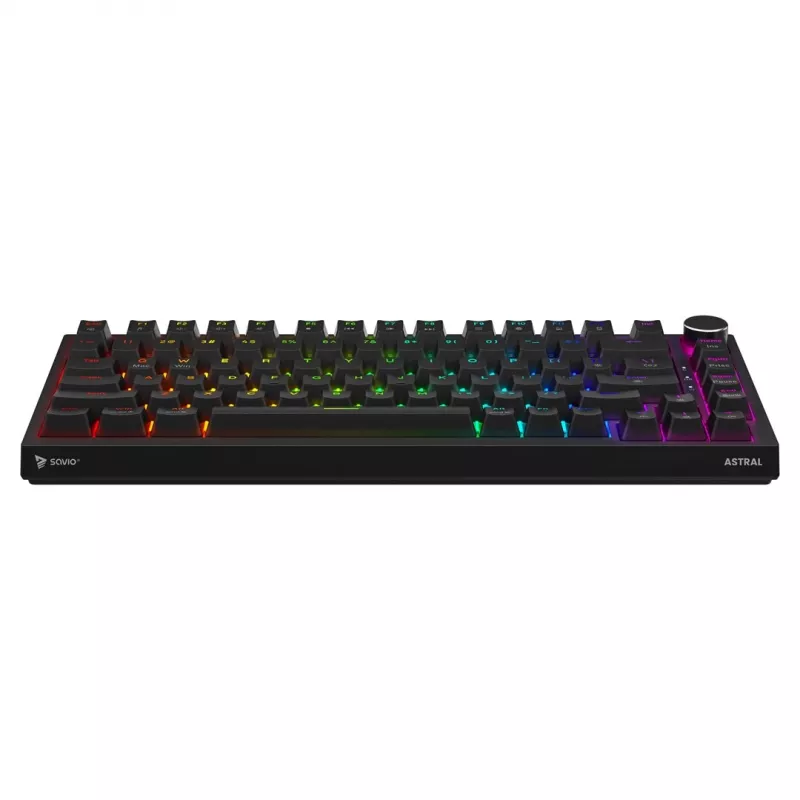 Savio ASTRAL BLACK JADE tastatūra Gaming USB QWERTY US International