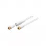 Wentronic 67288-GB koaksiālais kabelis, balts